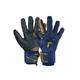 Torwarthandschuhe REUSCH "Attrakt Freegel Fusion Goaliator" Gr. 7,5, bunt (goldfarben, blau) Damen Handschuhe Sporthandschuhe