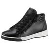Schnürboots ARA "ROM", Damen, Gr. 4,5 (37,5), schwarz, Glattleder, sportlich, Schuhe, Keilabsatz, High Top-Sneaker, Freizeitschuh in Schuhweite G = weit, Topseller