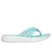 Skechers Girl's On-the-GO 600 - Chill Mode Sandals | Size 11.0 | Mint | Textile | Machine Washable