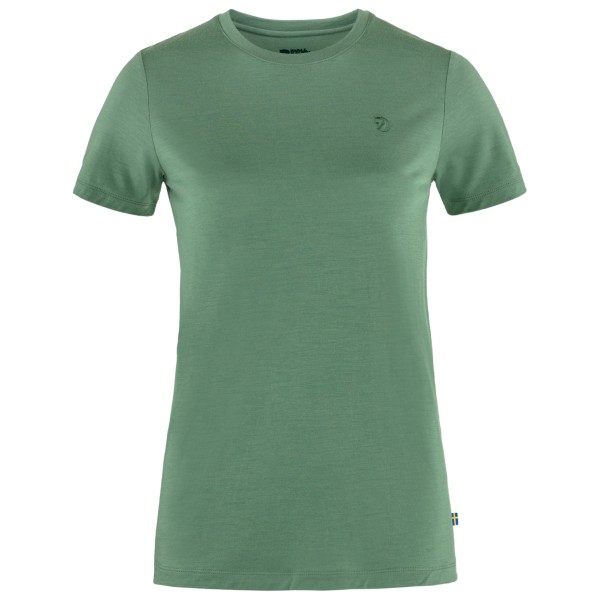 Fjällräven - Women's Abisko Wool S/S - T-Shirt Gr L grün
