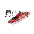 Carson 500108051 RC- Feuerlöschboot 2.4G 100% RTR - Ferngesteuertes Boot, RC Boot, Ferngesteuertes Boot für Kinder und Erwachsene, inklusive Fernsteuerung