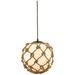 Coastal Inlet 11" Wide 1-Light Pendant - Oil Rubbed Bronze