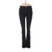 Skinny Jeans 2 Jeans - Mid/Reg Rise: Black Bottoms - Women's Size 4