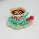 Shinnycadeaux nouveau Style européen cadeau de mariage tasse à café en émail papillon décoration