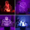Veilleuse LED 3D Jujutsu Kaimmense Inumaki Toge Anime Ryomen Sukuna Satoru Gojo Itadori Yuji