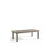 Andrew Martin Harlyn Aluminium Dining Table Metal in Brown/Gray | 31 H x 91 W x 39 D in | Outdoor Dining | Wayfair ANDDT0093