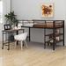 Mason & Marbles Ahadzi Twin Loft Bed Metal in Black | 45.6 H x 41 W x 77.2 D in | Wayfair 5E65D4510DFE477F8AE3626A6ECF41BD