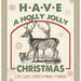 The Holiday Aisle® Farmhouse Holiday IV by Pela Studio - Print Canvas, Solid Wood | 12 H x 12 W x 1.25 D in | Wayfair