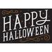 The Holiday Aisle® Festive Fright I by Michael Mullan - Print Canvas, Solid Wood in Black/White | 20 H x 30 W x 1.25 D in | Wayfair