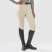 Piper Knit Everyday High - Rise Breeches by SmartPak - Knee Patch - 34R - Tan - Smartpak