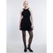 Women's Toni Halter Mini Dress in Black / 4 | BCBGMAXAZRIA