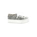Steve Madden Sneakers: Gray Color Block Shoes - Women's Size 9 - Almond Toe