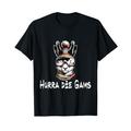 Apres Ski Hurra die Gams Winter Schiurlaub Hüttengaudi Ski T-Shirt