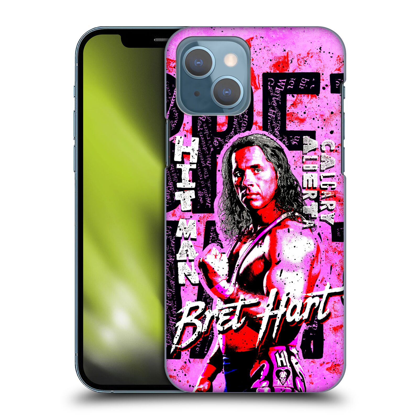 WWE Bret Hart Graphics Phone Case - iPhone Image