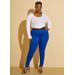 Plus Size High Rise Stretch Denim Jeggings