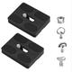 Universal Tripod Quick Release Plate Plate for DSLR Camera Tripod Ballhead(PU-50)