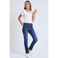 YMI Jeans Girls 3 Button Essential Skinny Jeans With Faux Front Pockets