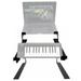 Rockville Dual Shelf Laptop+Controller Stand for Korg microKEY-25 Keyboard