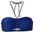 SBYOJLPB Women s Swimsuit Women s Summer Mix & Match Plain Bikini Bandeau Top Swimwear Beachwear Blue(XL)