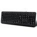 Adesso AKB-132HB Multimedia USB Keyboard with 3 Hubs Black