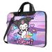 Sanrio Kuromi Laptop Bag Laptop Case Computer Notebook Briefcase Messenger Bag With Adjustable Shoulder Strap 13 Inch