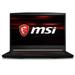 MSI GF63 15.6 Full HD Gaming Notebook Computer Intel Core i5-8300H 2.30GHz 8GB RAM 256GB SSD NVIDIA GeForce GTX 1050 4GB Windows 10 Home