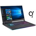 2021 Asus ROG Strix G17 G713IM 17.3 FHD 144Hz Premium Gaming Laptop AMD 8-Core Ryzen7 4800H 32GB RAM 512GB PCIe SSD NVIDIA RTX 3060 Backlit Keyboard Windows 10 Home + HDMI Cable Gray