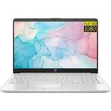 HP 15.6 Laptop FHD 1080P IPS Display 11th Gen Intel Core i3-1115G4 8GB DDR4 RAM 256GB PCIe SSD HDMI WiFi Bluetooth Finger Print Reader Win10 Home Silver (HP Notebook Laptop 2022 Model)