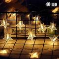 TOFOTL USB Star String Lights 19.7 Ft Star String Lights 40 LED Warm White Star Lights For Bedroom Party Wedding Xmas Holiday Light Decorations Enrich Tiny Home