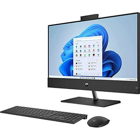 HP Pavilion 27 TOUCH Desktop 1TB SSD 2TB HD 64GB RAM Win 11 PRO (Intel Core i7-11700 cpu TURBO Boost to 4.50GHz 64 GB RAM 1 TB SSD + 2 TB HD 27-inch FullHD TOUCH Win 11 Pro) PC Computer All-in-One