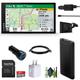 Garmin Dezl OTR610 GPS Truck Navigator 6 Dispaly-Custom Truck Routing High-Resolution Birdseye Satellite Imagery Commercial GPS Navigation For Semi Trucker Drivers Bundle With 32GB SD Card and more