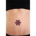 Western Fashion 1159 Belly Tattoo Large