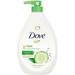 4 Pack - Dove go fresh Cool Moisture Body Wash Cucumber & Green Tea 34 oz