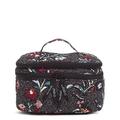 Vera Bradley Women s Cotton Brush Up Cosmetic Case Perennials Noir Dot