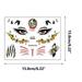 Augper Halloween Makeup Face Stickers Funny Stickers Party Face Stickers