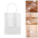 10 Pcs Transparent Handbag Packing PVC Practical Container Large Tote Womens Wallet Purses Collapsible Simple Handbags Eco-friendly Miss