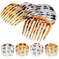 8 Pcs Vintage Decor Hair Jewelry Teeth Fine Hair Clips Hairbrushes for Woman Hair Combs for Women Accessories Fine Hair Simple Vintage Plastic Bride