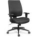 ALEHPS4201 Wrigley Series 17.91 In. To 21.88 In. Seat Height High Performance -Back Synchro-Tilt Task Chair - Black