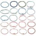 20 Bracelet Hair Ties Ponytail Cuff for Women Thin Ribbons European and American Ring Pearl Tiara Bands Miss