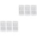 24 Pcs Transparent Stickers Suspend Heeled Sandals Clear Women s Shoes Gel