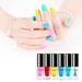 Cheap Stuff Under 10 Dollar Cara Lady 36ML Water Based Nail Polish Peelable Health Nontoxic Breathable 6 Color Set