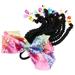 Children s Dreadlocks Ponytail Cosplay Hair Accessory High Temperature Wire Home Gifts for Family Braids Extensions Wig