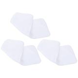 2Pcs Infant Changing Mat Super Absorbent Double- Sided Nursing Pad Breathable Cotton Pad For Toddlers Infants Newborns ( White )