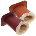 Sun Glasses 2 Pcs Sunglass Holder for Multiple Eye Stand Leather Base Pattern Fashion Plush Child