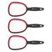 Portable Handle Mirror Compact Small Handheld 3 Pcs Vanity Cosmetic Travel Girl Daily Supplies