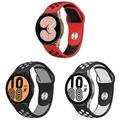 ALMNVO (1/3Pack) 20mm 22mm Elastic Silicone Bands For Samsung Galaxy watch 5 4 40/44mm/Active 2 3/Watch 4 Classic 42mm 46mm/Watch 3 45mm/Gear S3 S4 46mm Adjustable Sport Wristbands Huawei GT/2/2E/Pro