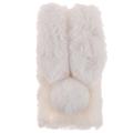 Phone Cases Fluffy Phone Cover Phone Cover Protection Fur Phone Shell Cellphone Cover Phone Case Cell Phone White