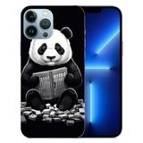 COMIO iPhone 15 Pro Max Panda Eating White Chocolate Case