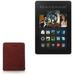 Case Compatible with Kindle Fire HDX 8.9 (3rd Gen 2013) - Velvet Pouch Stand Velour Slip Sleeve Built-in