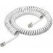 15 Foot White Coi Telephone Phone Handset Cable Cord